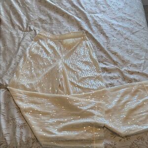 House of Harlow 1960 Cream Pants